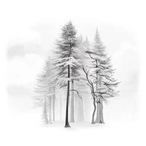 Forest Tree Mountain