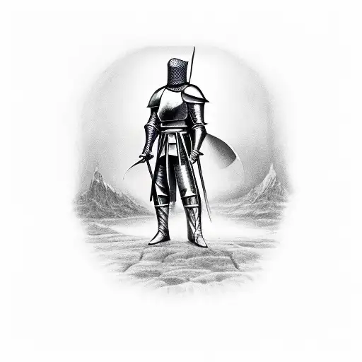 Knight On A Journey Sleeve