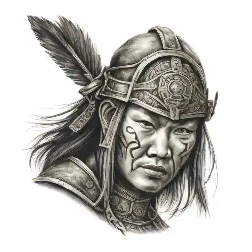 Mongol Female Warrior