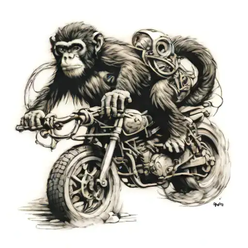 Cross Wheelcross Monkey Riding