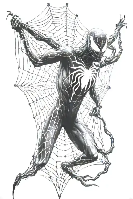Spiderweb Venom Symbiote