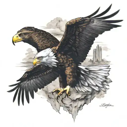 Eagle Soaring