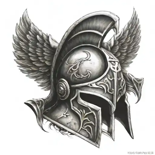 Spartan Helmet And No Fear