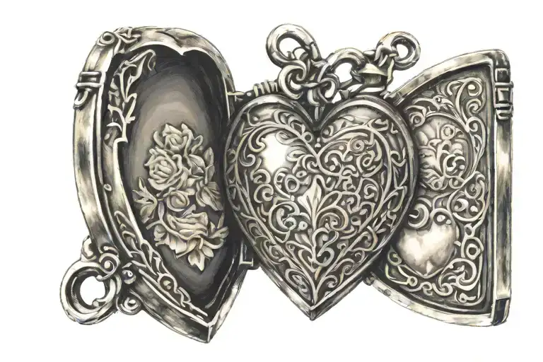Love Heart Shaped Locket