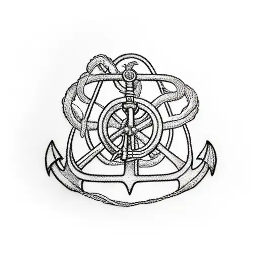 Anchor With Room For A Saying