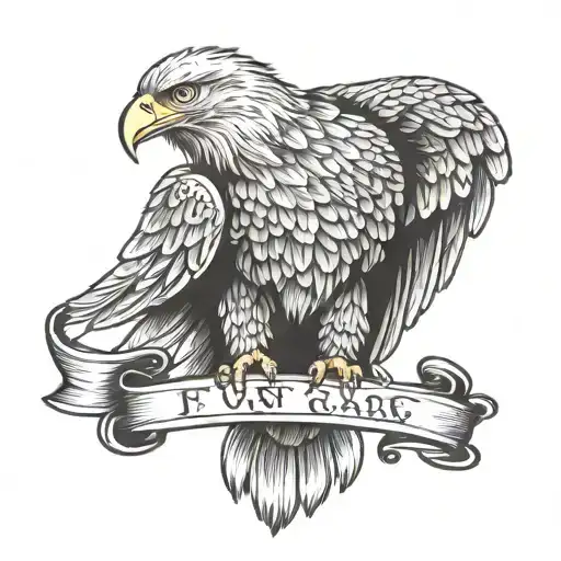 Eagle With Letter F C G