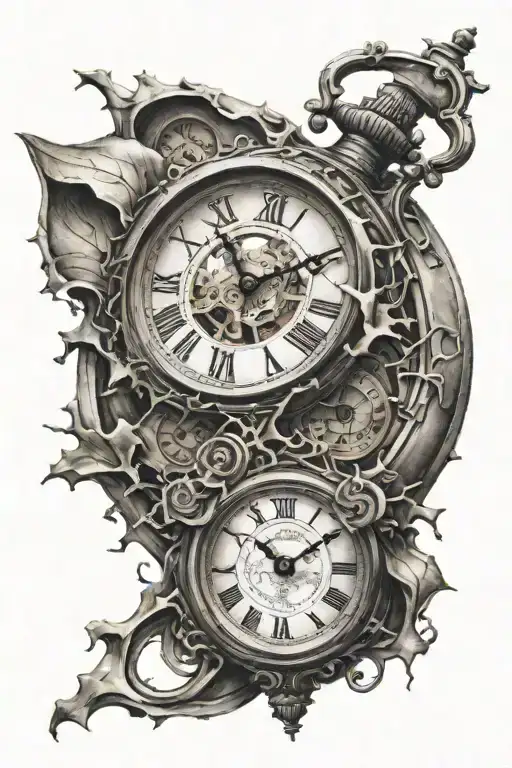 The Clock Falling Apart In Time