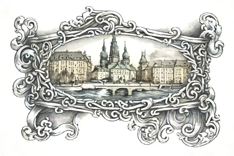 Bracelet With The Image Of Vyborg