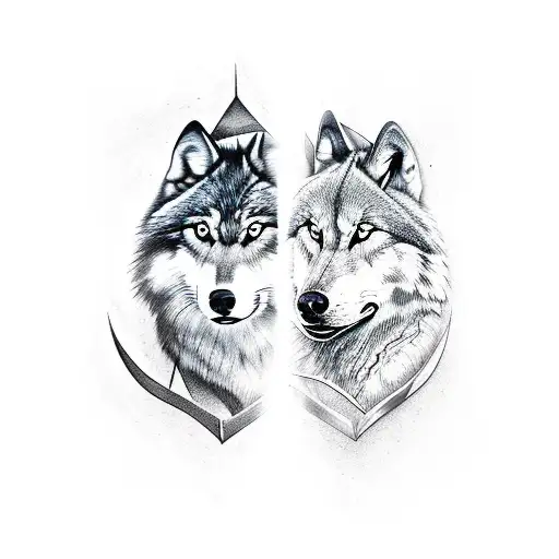 Artemis And Wolf