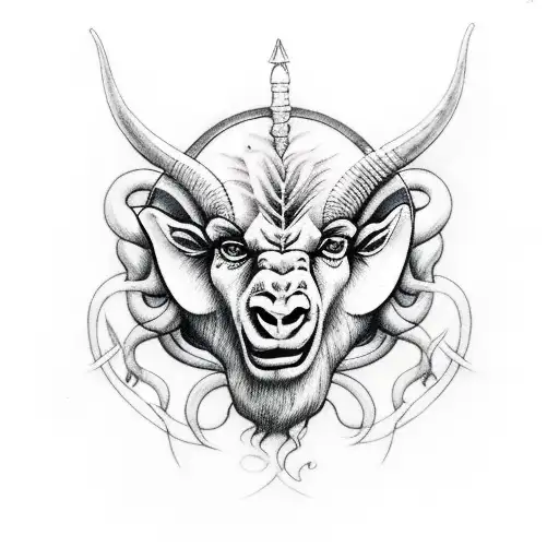 Women Aries From Hell Portrait