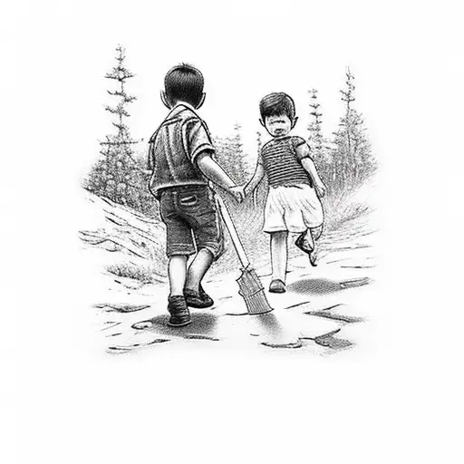 Story Of Little Boy On The Back Of A Woman Crossing Over The Us Border Looking For A Better Life