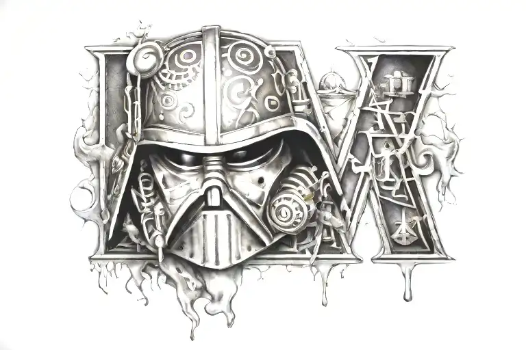 The Word Michael With Starwars