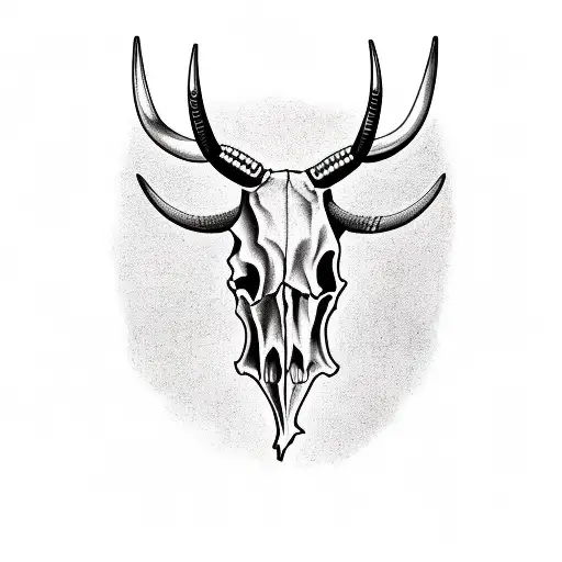 Texas Longhorn Skull