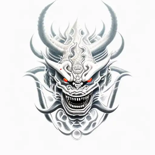 A Terrifying Oni Demon