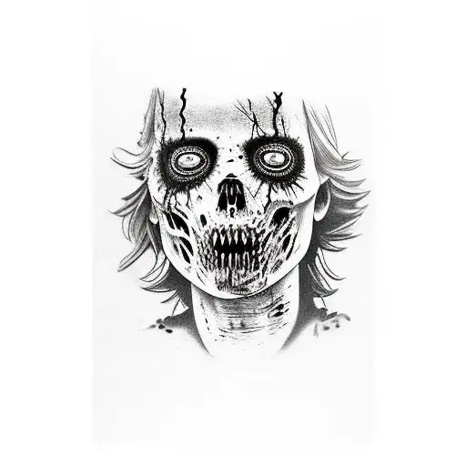 Walking Dead Clementine Half Sleeve Black And White With Pops Of Color Hd Realism