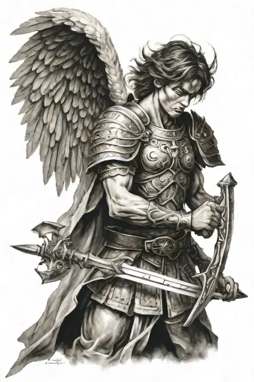 Angel Warrior With Sword
