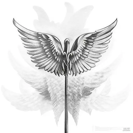 Palm Tree With Wings