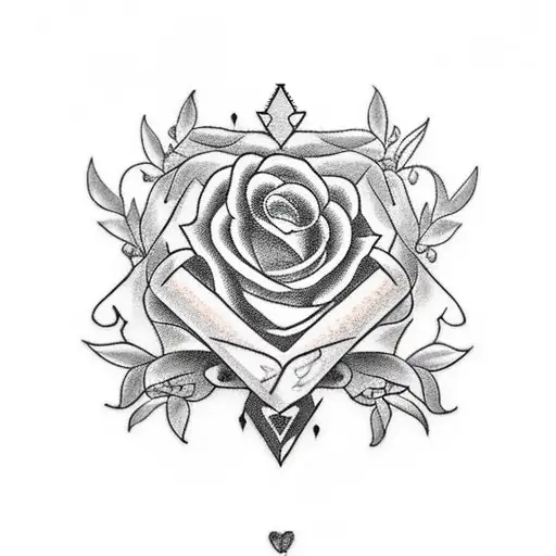 Craft A Tattoo Design That Represents The Love For Kosova And The Hobby Of Gardening