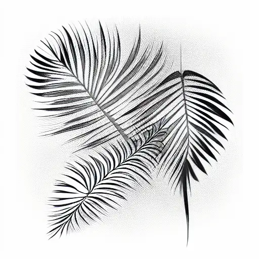Fan Palm Leaf