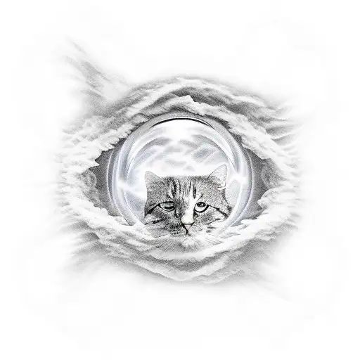 Supernova With A Cat