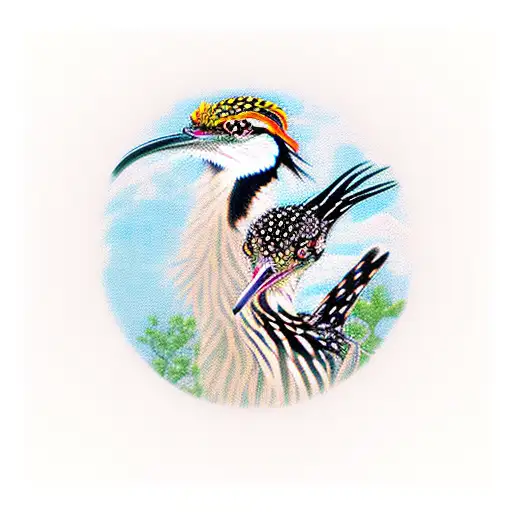 Interstate I10 Sign With Female Roadrunner For The I In I 10