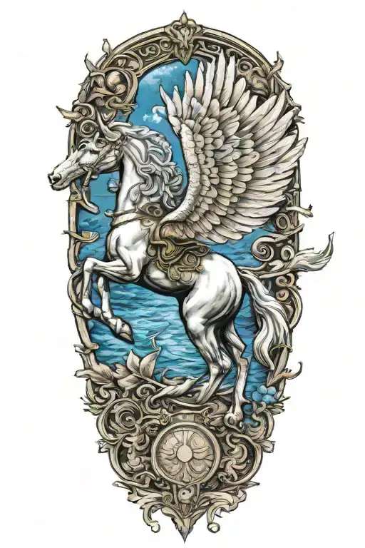Pegasus Greek Mythology