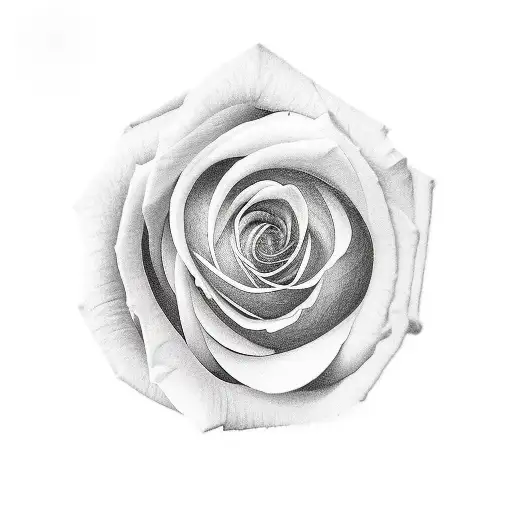 Rose With A Ruby And Sapphire