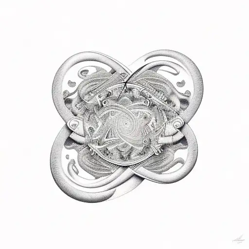 Abstract Representation Of Cultural Symbols