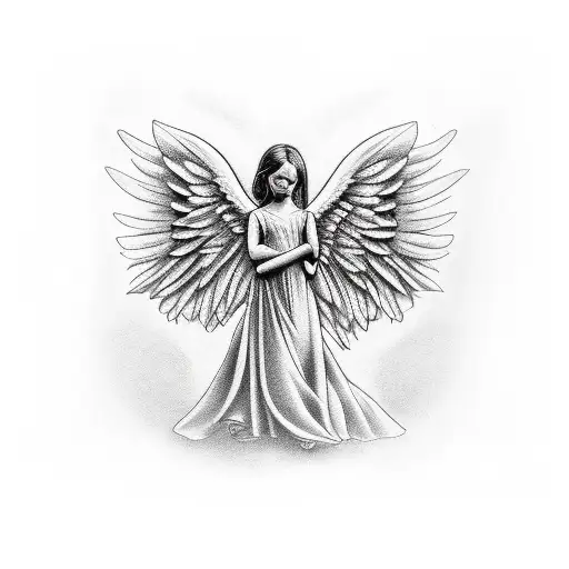 Angel On Forearm