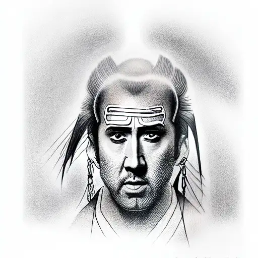 Nic Cage Samurai