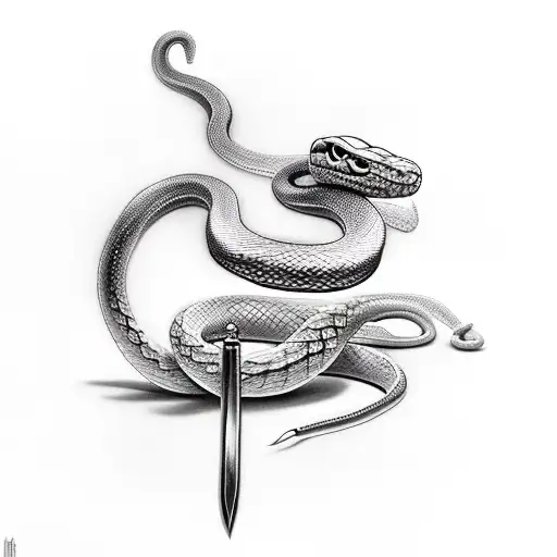 Snake And Sword
