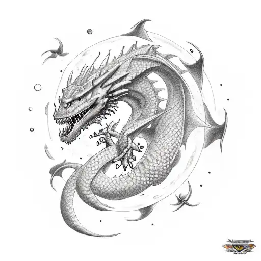 Astronaught Riding A Dragon