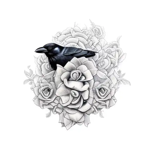 Crow With Chornos Time's