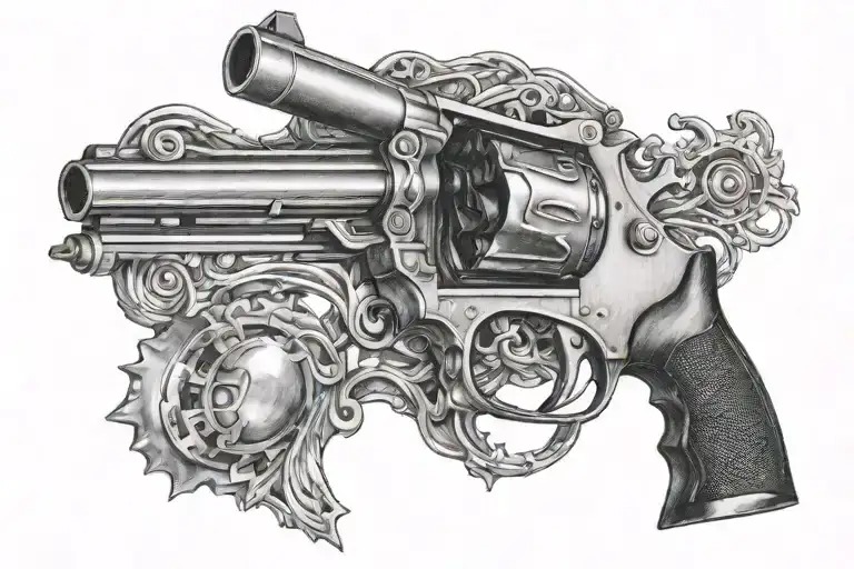 Revolver Gun