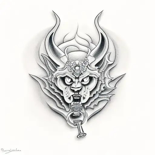 Rim Of A Car With Ace Of Spade