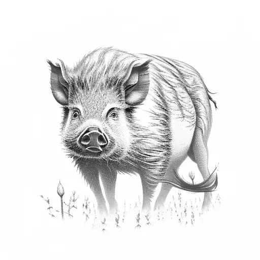 Forest Boar Present