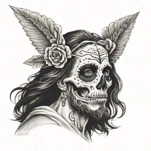 La Catrina Jesus Christ