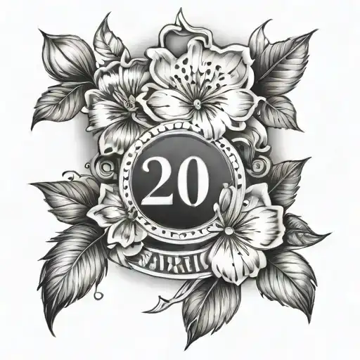 Family Birth Date Tattoo Design Representing