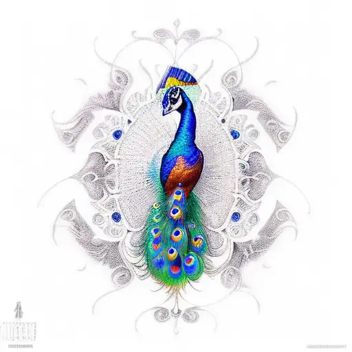 Colourfu Peacock