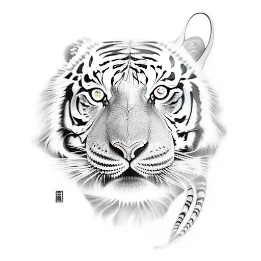 Myamoto Musashi Fighting Tiger