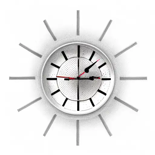 Clock Fading Pixelate