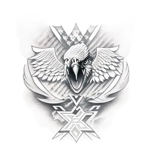 Male Sigma With Eagle