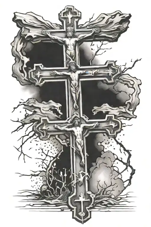 Christian 3 Crosses