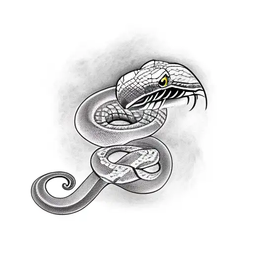 Snake Killing A Crow