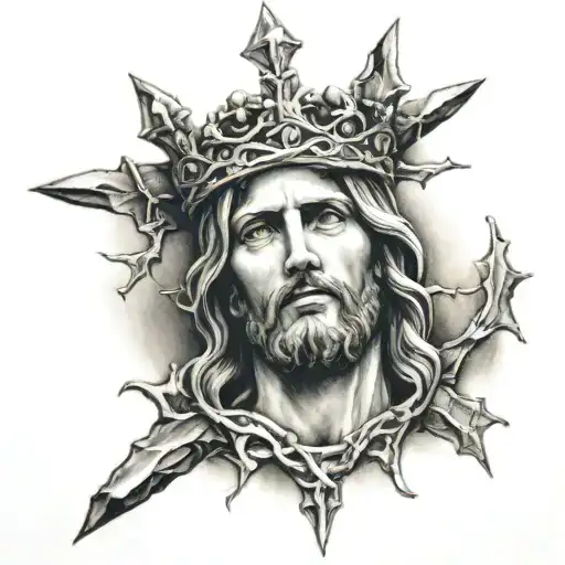 Jesus 3 Crosses Grave Crown Of Thrones