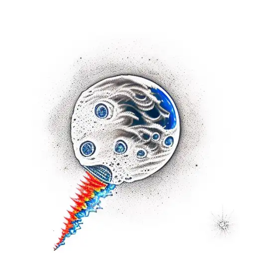 Volcanoes Erupting On The Moon