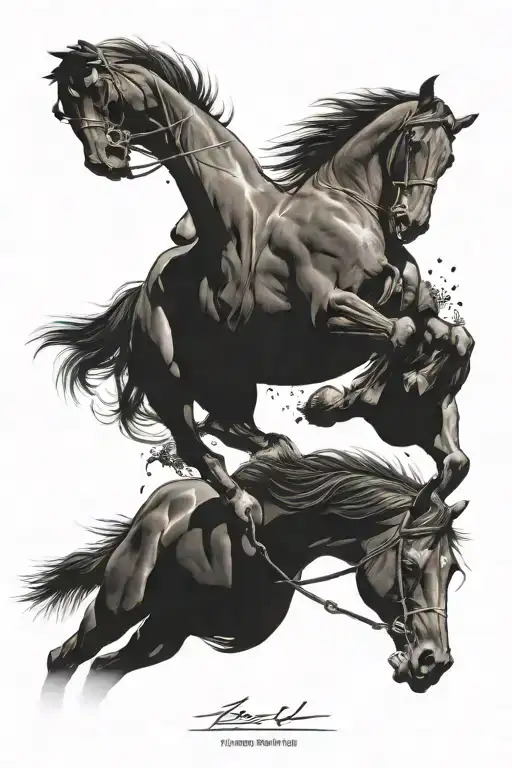 Black Horse Fighting