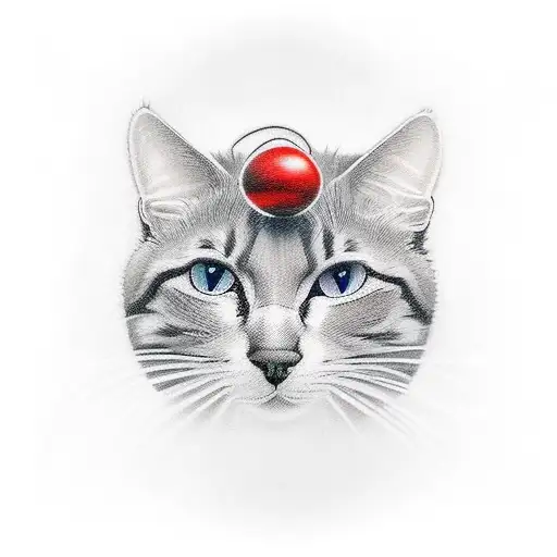 A Realistic Portrait Of Your Favorite Video Game Character Surrounded By Your 4 Cats