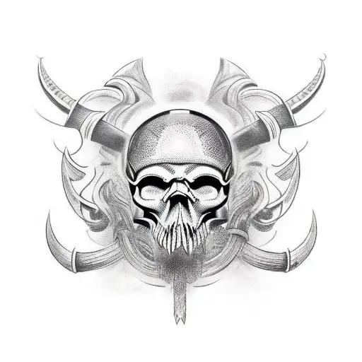 Viking Skull Detailed Helmet