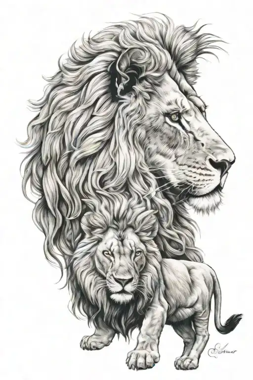Lion And Lamb